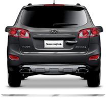 Friso Resinado Hyundai Santa Fé 06 A 12 Porta Malas Cromado Friso Resinado Hyundai Santa Fé 06 A 12 Porta Malas Cromado