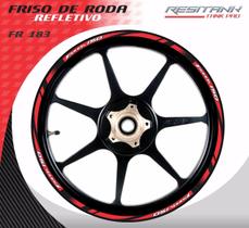 Friso Roda Refletivo Yamaha Fazer 150 Vermelho Frete Grátis Friso Roda Refletivo Yamaha Fazer 150 Vermelho Frete Grátis