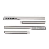 Friso T. Original Cromo c/ Preto 4P Compass 2021 em diante 4 Pç Prata Billet Grid - 4646C-PTA-I Friso T. Original Cromo c/ Preto 4P Compass 2021 em diante 4 Pç Prata Billet Grid - 4646C-PTA-I