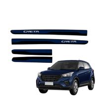 Friso tipo Original Bi-Color Cromo 4P Creta A partir de 2025 4 Peças Azul Sapphire Grid - 1790C-AZL-I