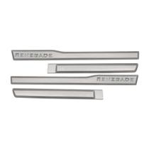 Friso Tipo Original Cromo 4P Renegade 2022 em diante 4 Peças Prata Billet Grid - 4633C-PTA-I Friso Tipo Original Cromo 4P Renegade 2022 em diante 4 Peças Prata Billet Grid - 4633C-PTA-I