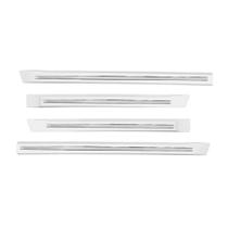 Friso Tipo Original Filete Cromo 4P Rampage 2024 em diante 4 Pç Branco Perola Grid - 3601C-BCO-I