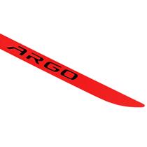 Friso Traseiro Vermelho P/ Argo 2017/2022 Preto Genérico