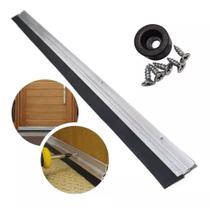 Friso Veda Porta Rodo Vedante 70 80 90 100 Cm Contra Água Chuva Poeira Insetos