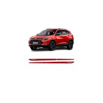 Frisos Das Portas Vermelho Chevrolet Tracker 1.0 Turbo de 2021 a 2022 98551310