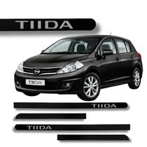 Frisos Lateral Nissan Tiida Hatch Sedan Ponta Redonda Cores
