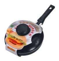 Frita-burguer Com Tampa Black 16cm De ø - Oem