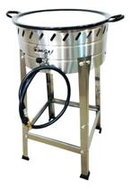 Fritadeira 10 L Inox Tacho Nº18 Esmaltado Com Alças Fritador Pasteleiro Cavalete de Piso Industrial A Gás GLP Ideal Para Pastel Batata Frita Salgados Fritadeira 10 L Inox Tacho Nº18 Esmaltado Com Alças Fritador Pasteleiro Cavalete de Piso Industrial A Gás GLP Ideal Para Pastel Batata Frita Salgados