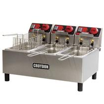 Fritadeira 3 cestos de 3 litros da Croydon Modelo FC3A 127v