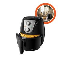Fritadeira 3,6 Panela Sem óleo Elétrica 110V AF36 Preto/Inox