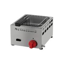 Fritadeira a Gás Baixa Pressão FRCG 3 BP 3 Litros Inox Metalcubas Fritadeira a Gás Baixa Pressão FRCG 3 BP 3 Litros Inox Metalcubas