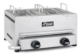 Fritadeira A Gás Com 2 Cubas E 2 Queimadores Fire Fritadeira A Gás Com 2 Cubas E 2 Queimadores Fire