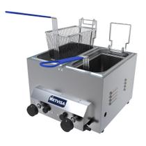 Fritadeira a Gás Metvisa 2 Cubas 6 Litros FG3D