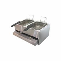 Fritadeira A Gas Tacho 2 Cubas Zepper ZP20G Fritadeira A Gas Tacho 2 Cubas Zepper ZP20G