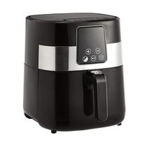 Fritadeira Air Air Amazon Basics 3.2L 1400W LED digital preta Fritadeira Air Air Amazon Basics 3.2L 1400W LED digital preta