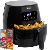 Fritadeira Air Deco Chef 5.8QT Digital Preta com Acessórios