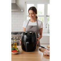 Fritadeira Air Fry 3,5L Preta - Culinária Saudável e Rápida Fritadeira Air Fry 3,5L Preta - Culinária Saudável e Rápida
