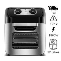 Fritadeira Air Fry Oven Britânia 12 LItros 3 em 1 Premium 1800W BFR2300P 127V Fritadeira Air Fry Oven Britânia 12 LItros 3 em 1 Premium 1800W BFR2300P 127V
