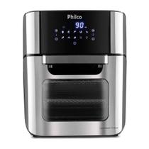 Fritadeira Air Fryer 2 em 1 Com 12 Litros, Função Desidratar e Função Timer Oven Philco Preta