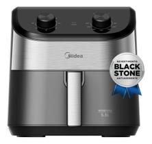 Fritadeira Air Fryer 5,5l Widemax Com Interior De Alumínio 1900w Midea