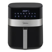 Fritadeira Air Fryer 6l Smart Chef Plus Midea MAD600010APKW1 127v Cor Preta