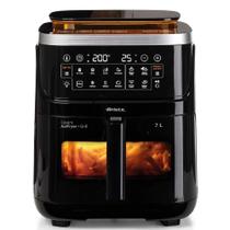 Fritadeira air fryer ariete steam 7l com 10 programas 1700w preto 220v 00c463600arbr Fritadeira air fryer ariete steam 7l com 10 programas 1700w preto 220v 00c463600arbr