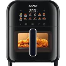 Fritadeira Air Fryer Arno Easy Fry Turbo 6L Preta AFI6 127V Fritadeira Air Fryer Arno Easy Fry Turbo 6L Preta AFI6 127V
