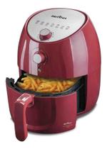 Fritadeira Air Fryer Britania 4,1l Vermelha Inox BFR10V 110v