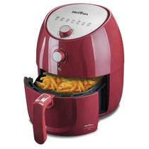 fritadeira air fryer britania 4,1L vermelha inox BFR10V fritadeira air fryer britania 4,1L vermelha inox BFR10V