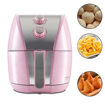 Fritadeira Air Fryer Britânia Bfr40Rs 5L Panela Grande Premium 1500W 220V Rosa