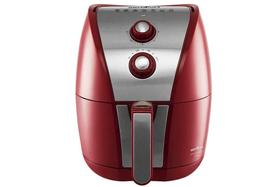 Fritadeira Air Fryer Britânia Brf11Vi Inox Vermelha 4,4L