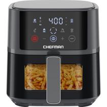 Fritadeira Air Fryer Chefman 4L Hi-Fry Technology Antiaderente Cinza Fritadeira Air Fryer Chefman 4L Hi-Fry Technology Antiaderente Cinza