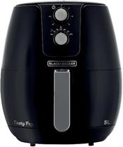 Fritadeira Air Fryer com Cesto Antiaderente, Timer e Ajuste de Temperatura 5L 220V Black+Decker