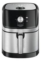 Fritadeira Air Fryer Dako 5 Litros Preto/inox Com Painel Analógico E Potência De 1700w 127V Fritadeira Air Fryer Dako 5 Litros Preto/inox Com Painel Analógico E Potência De 1700w 127V