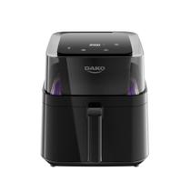 Fritadeira Air Fryer Dako Digital com 6 Litros e Visor 360 4 em 1 127V