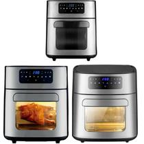 Fritadeira Air Fryer Digital 2000W 200V Preta Inox Linda
