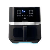 Fritadeira Air Fryer Digital Black Decker Gourmand Gris AFDLG Fritadeira Air Fryer Digital Black Decker Gourmand Gris AFDLG