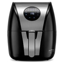 Fritadeira Air Fryer Digital Britânia Antiaderente Inox Antiaderente 1500W Timer 220V