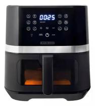 Fritadeira Air Fryer Digital C/Visor Frontal 7L 220v Black & Decker