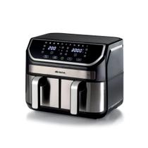 Fritadeira Air Fryer Dual 9L Metal Ariete 4625 com Cesto Duplo (4,5L x 2) 1700W 127V