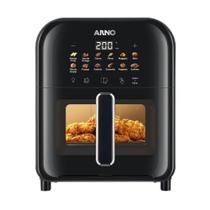 Fritadeira Air Fryer Easy Fry Turbo Afi6 1735w 6 Litros Arno Preto 220V