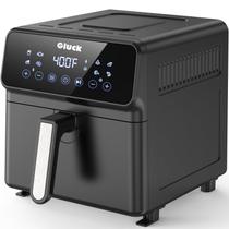 Fritadeira Air Fryer Gluck 6L 1500W, não tóxica, totalmente metálica, dentro de ETL