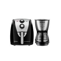 Fritadeira Air Fryer Grand Family Mondial 1900W + Cafeteira Dolce Arome