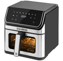 Fritadeira Air Fryer Grand Prime Gradiente 7,6 Litros Digital Inox Antiaderente 110v
