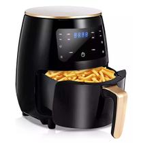 Fritadeira Air Fryer Grande 6L Sem Oleo 2400W Alimentos Cozimento Painel Digital LCD Touch Cozinha