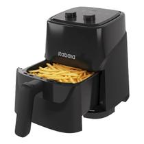 Fritadeira air fryer itatiaia antiaderente 3,5l preta 127v 1300w com timer