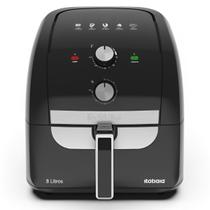 Fritadeira Air Fryer Itatiaia Forno 8l 127v 1900w Inox Preta