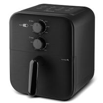 Fritadeira Air Fryer Midea Sem Óleo 4 Litros Black Stone MAF400P0APK1