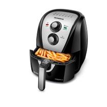 Fritadeira Air Fryer Mondial 4L 1500W Antiaderente Cesto Removivel 200ºC Family Inox