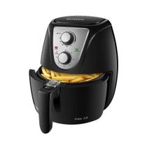 Fritadeira Air Fryer Mondial AF-36-BI - 3,6 Litros, Preto/Inox